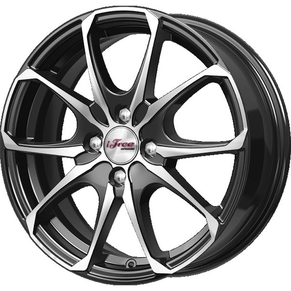диски IFREE ТАКЕШИ 6,0xR16 4x100 67,1 40 Блэк-Джек