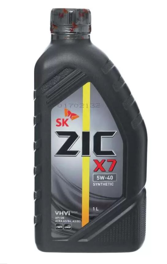 ZIC X7 5W40 1л (синтетика)